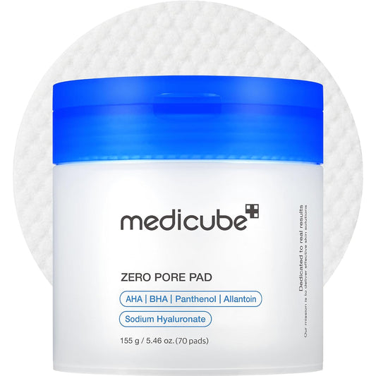 Medicube Zero Pore Pad – Almohadillas Exfoliantes para Minimizar Poros