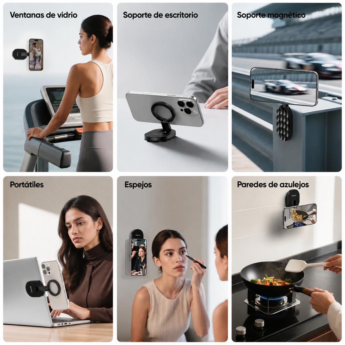 MagHold™ 360 — Soporte Magnético de Ventosa